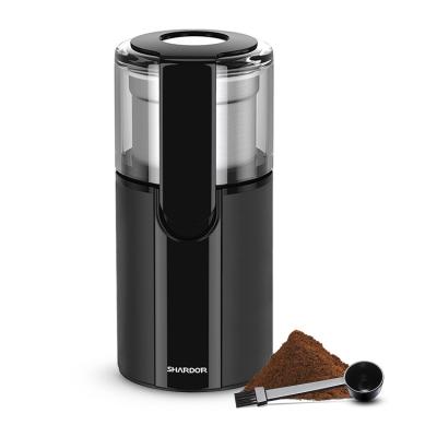 China Black Spice Electric Mini Coffee Grinder 110V 220V Coarse Or Fine with Removeable Cup for sale