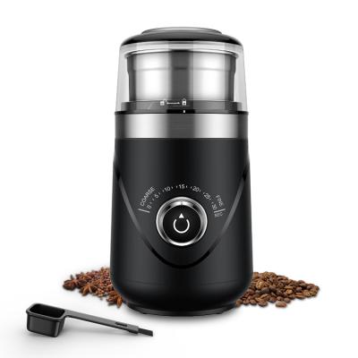 China Botão Burr Coffee Grinder portátil do sincronismo do ruído do DB da capacidade 70g Burr Mill Grinder 63 à venda