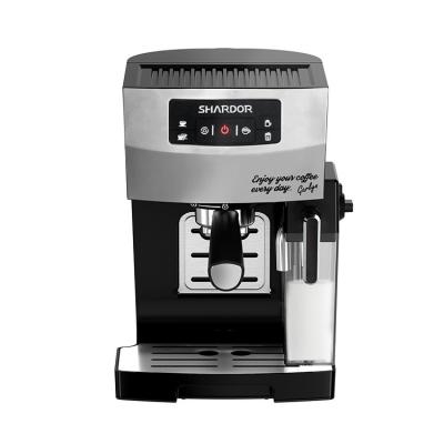 中国 OEM ODMの多機能のコーヒー機械1接触1450Wカプチーノのコーヒー エスプレッソ・マシン 販売のため