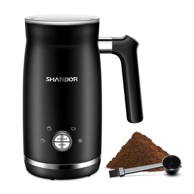 China Stainless Steel Espresso Milk Frother Household Cappuccino Latte Electric Chocolate Mixer for sale