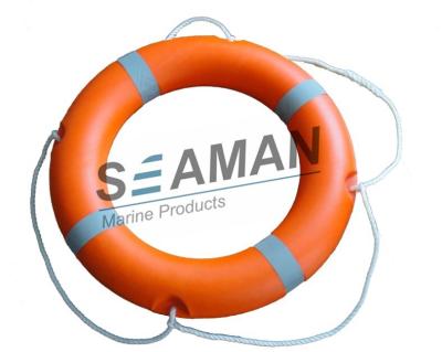China 2.5kgs HDPE SOLAS Life Saving Ring CCS/MED for Marine Lifesaving Ring with rope for sale
