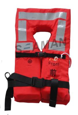 China Aprobación salvavidas de la EC/de RINA/de GL de Lifevest del barco de la chaqueta adulta naval anaranjada de la vida marina en venta