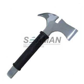 China Marine Fire Fighting Equipment , Fireman Axe With Short Handle Stainless Steel for sale