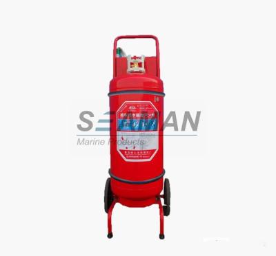 China Mobile Trolly Marine Fire Extinguisher Wheel 45L Foam For Ship  Fire - Fighting for sale