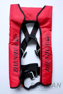 China CCS Adult Automatic Inflatable Life Jackets Vests 210D Nylon TPU Coating 150N Lifejacket for sale