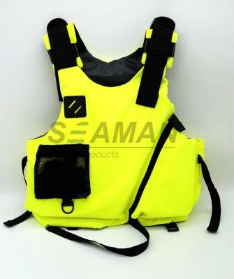 China S , M , L Water Sport Rafting Life Jacket Kayak Foam Life Vest Buoyancy Aids for sale