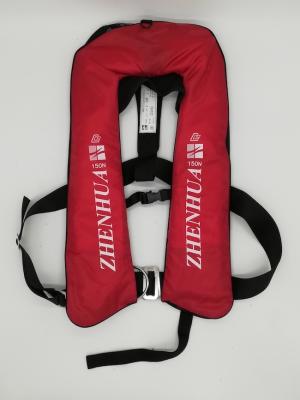 China CCS Approval 150N Double Chamber Marine Life Jacket Inflatable Meet SOLAS 74/96 for sale