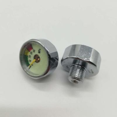 Chine Mini manomètre d'indicateur de pression de 300 barres de valve de cylindre d'appareil respiratoire à vendre