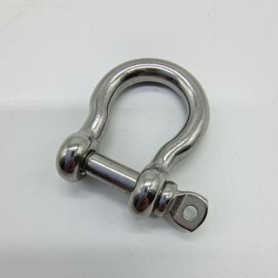 China European Type 12mm Stainless Steel AISI304 AISI306 Bow Shackle for sale