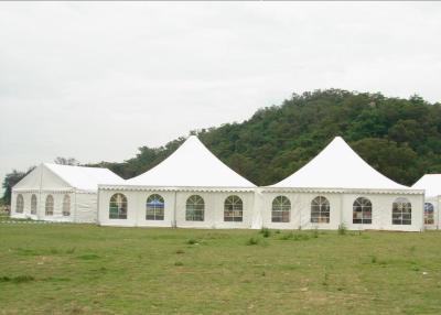 China Durable 10 x 10 Canopy Tent , Aluminium Marquee Frame Tent 5.7 M Ridge Height for sale