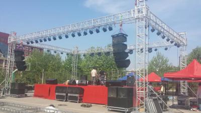 China Lightweight Heavy Duty Aluminium Stage Truss , Stage Lighting Truss Easy Assembly for sale