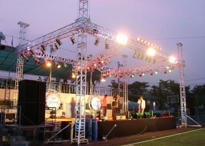 China 400*400mm Portable Aluminum Truss Stage Light Frame For Outdoor Advertising for sale