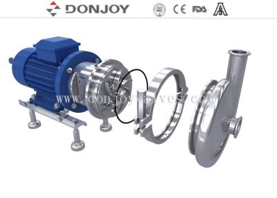 China SS316L Sanitary Grade Centrifugal Pump With Clamp Connection for sale