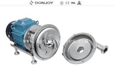 Chine Donjoy KLX-30 pompe centrifugeuse sanitaire haute pureté à roue ouverte pour boissons et produits alimentaires à vendre