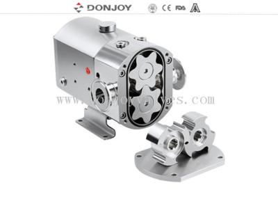 China Honney Commestic 6 Leave Sanitary Lobe Pump With ABB Motor for sale
