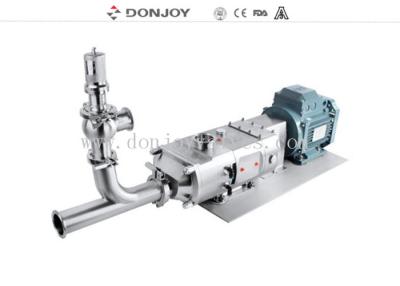 China DONJOY food grade gas liquid solid mixing double screw pumps sanitary multipurpose twin screw pump for sale