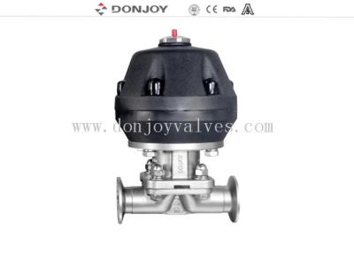 China SS 316L Direct way Clamp Pnuematic Sanitary Diaphragm Valve with CE/3A,FDA Certificate for sale