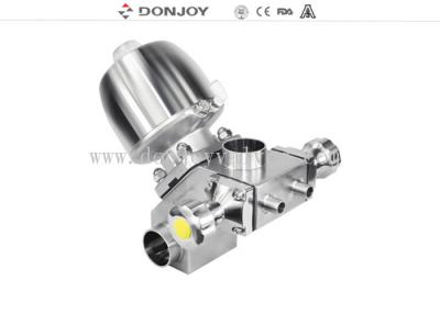 Chine Valve de diaphragme sanitaire multiforte Donjoy pour l'industrie pharmaceutique avec SS316L à vendre