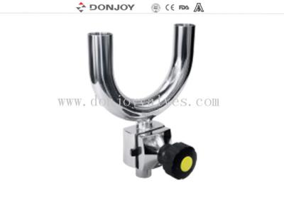 China 316L SS Manual Regulating Clamp U-C Tee diaphragm valve for mechine processing for sale