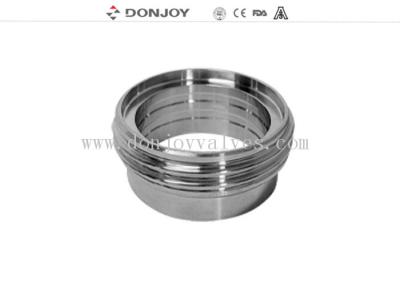 China Sanitary SUS 304 316L Stainless Steel Sanitary Fittings Male Union Liner RJT Hex Nut for sale