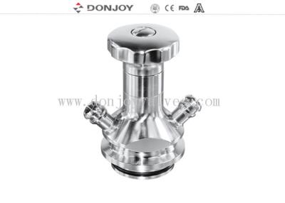 China Automaitc return handle Aspetic Sampling Valve with welded Connection for sale
