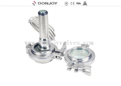 China Clamp Union Sight Glass Sanitary Sight Glass Mirror Polished Clamp Union Light for sale
