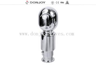 China Conexión de Pin rotatoria redonda de la abrazadera de la bola del espray del acero inoxidable de la fermentación en venta