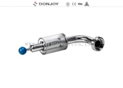 China SS304 Sanitary Exhaust  Safety pressure release valve with Glass , Elbow Type for sale