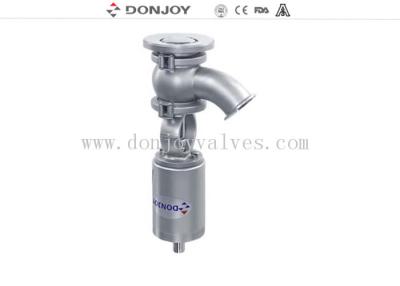 Chine Type moyen de coude de la pression 45 de la valve de fond de réservoir d'air/ressort SS316L à vendre