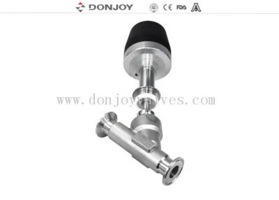 China No Dead leg  Angle Seat Valves with Ferrule Connection According ASME BPE for sale