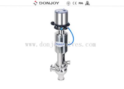 Chine Vanne de régulation pneumatique de SS316L/SS304 DN 50 avec le positionneur intelligent de valve à vendre