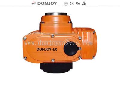 China DC24V Small Electronic Rotary Valve  Explosion Proof EXD II BT4 Electric Actuator for sale