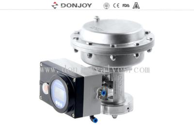 Chine Actionneur pneumatique du diaphragme 20bar à haute pression d'acier inoxydable avec l'opération intelligente de positionneur de valve à vendre
