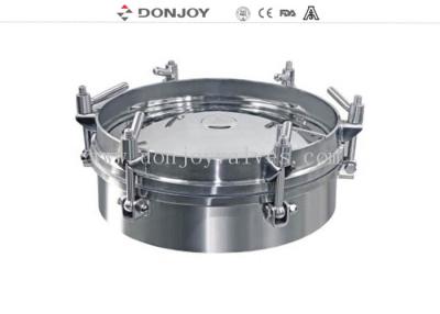 China DONJOY High Pressure Manhole Cover For Chemical Tanks With SS316L for sale