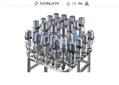 China Donjoy Mixing Proof Valve / Double seat  valves for sale