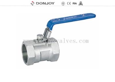 China One Peice Sanitary Ball valve With  Female Thread Connection for sale