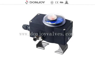 中国 DONJOYの制御弁のための極度のステンレス鋼DC24Vのオン/オフ自動電気位置のフィードバックF-TOP 販売のため