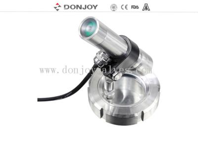 China Stainless Steel Sight Glass Multi-Angle light shell union with lamp for sale