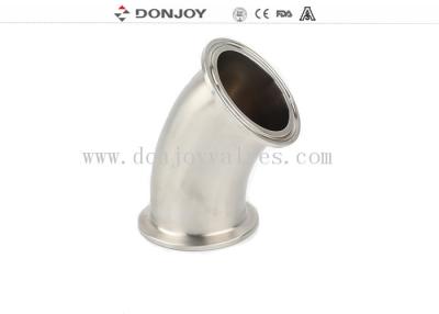 China Cotovelo sanitário de aço inoxidável lustrado SUS304 SS316L da braçadeira do T da braçadeira à venda