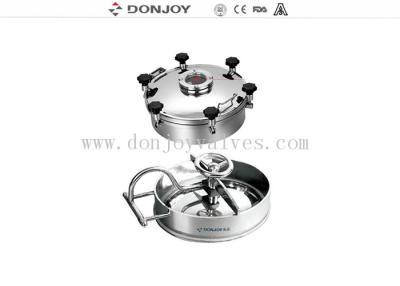 Chine Couverture de trou d'homme sanitaire centripète ovale de réservoir de Φ435x335mm SS304 à vendre