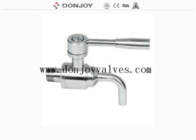 China Pull Handle Beverage DN20 Straight Sanitary Ball Valve for sale