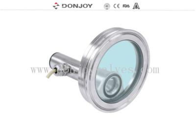 China SS316L Clamp Flanged Stainless Steel Sight Glass DIN100 For Pharmaceutical for sale
