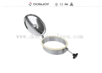 China DONJOY SS304 Elliptical Man Hole Cover With 100mm Height For Beer Tank for sale