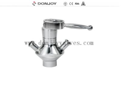 China Weld Connection Aseptic Sterilizable Sample Valve Polished for sale