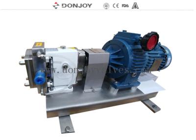 China TUL-55 Positive rotary lobe Pump With Motor For Tomato Sauce Transfer for sale