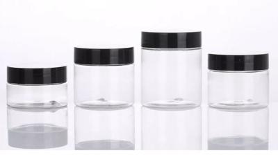 China Round Pet Plastic Jars With Lids Food Grade 6 Oz 8 Oz 8 Oz for sale