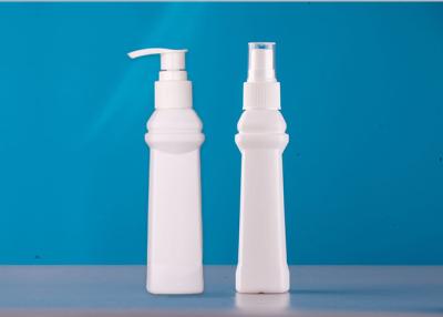 China White 130ML Plastic Empty Bottles With Tamper Evident Cap Refillable for sale