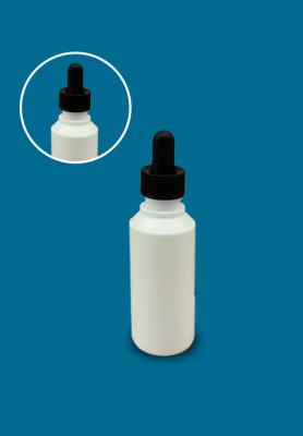 China 70Ml Plastic E-Liquid Dropper Bottle with Childproof Cap White  Electronic Smoking E-Liquid Applicator Squeezable Bottle for sale