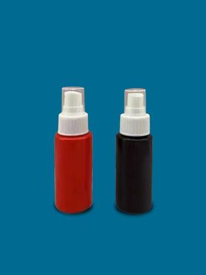 China 60ML viaje Kit Bottle, botellas recargables del rociador de los artículos de tocador cosméticos multiusos plásticos portátiles rojos en venta