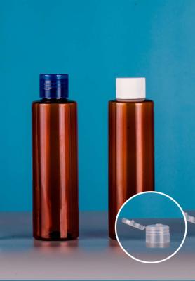 Chine bouteilles 160Ml en plastique vides avec Flip Top Cap, Amber Containers, bouteilles cosmétiques rechargeables pour le toner, lotion à vendre